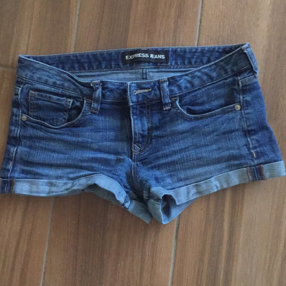 Express Denim Shorts